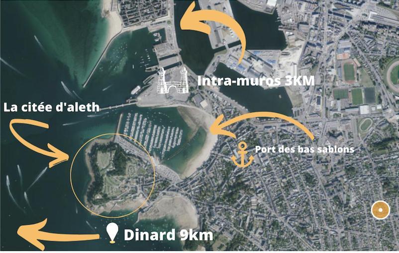 Clewis Apartman Saint-Malo Kültér fotó
